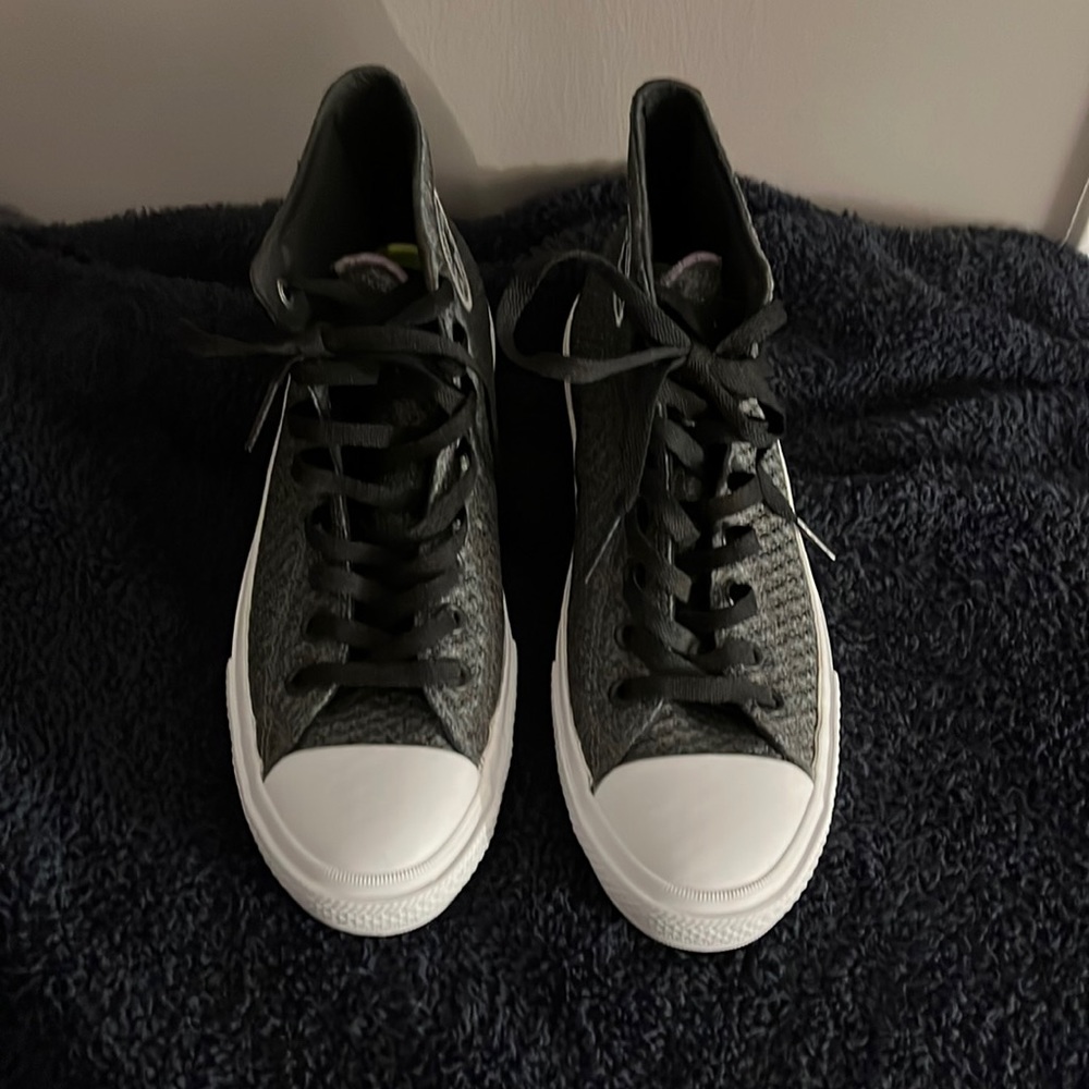 New. Converse Chuck Taylor All Star High Tops. Women’s size 11. Grey/Black